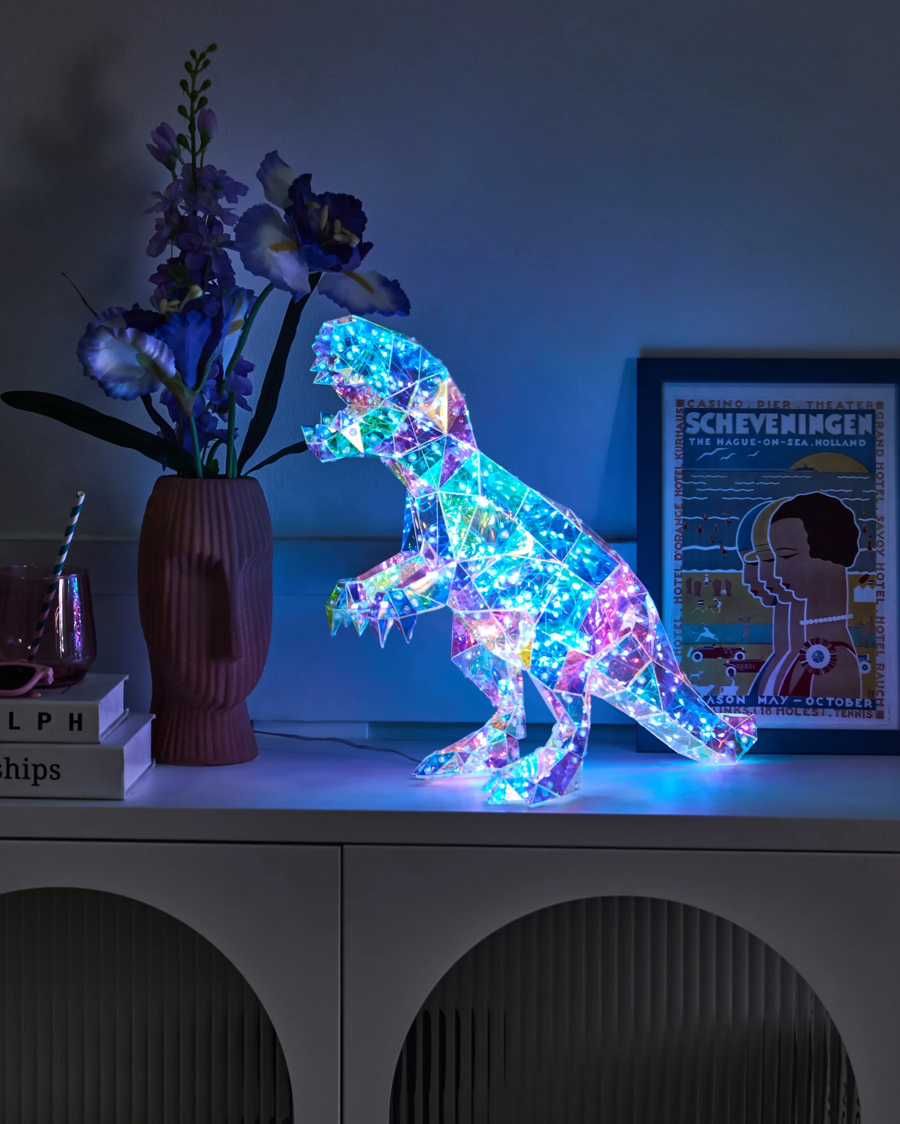 Decorazione a LED Dinosauro TARJANEX Multicolore_1030321