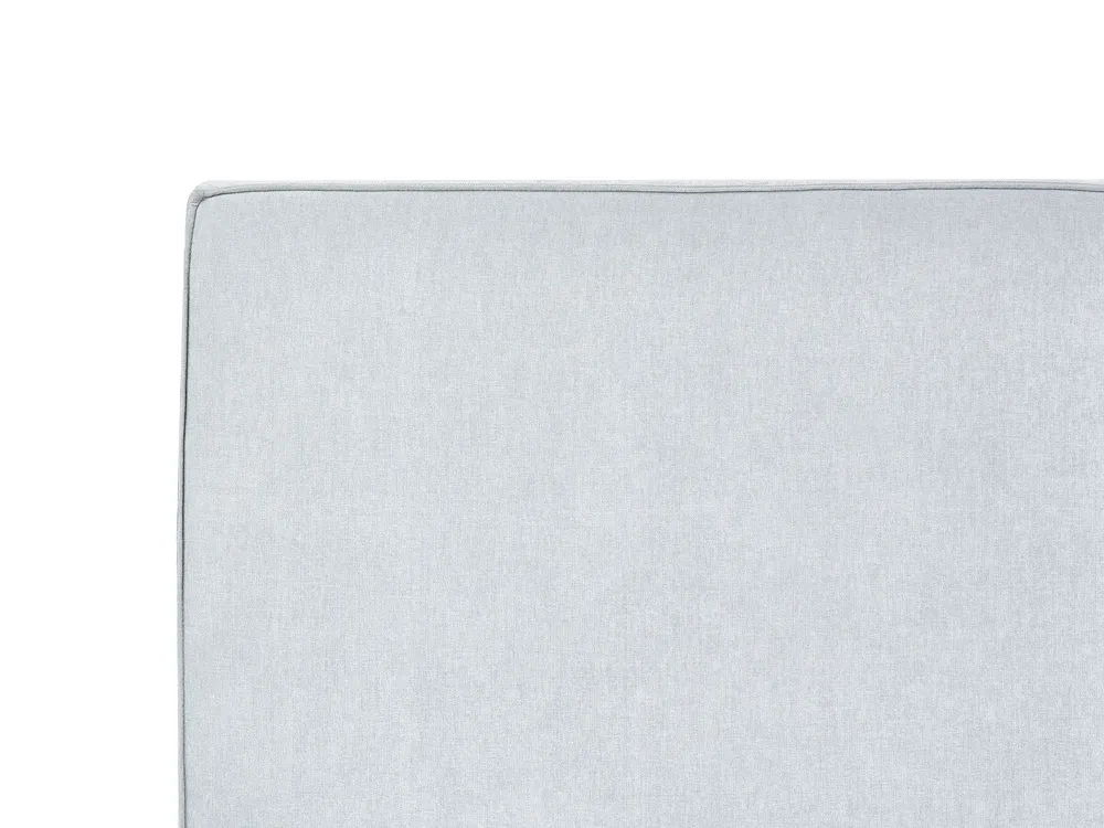 Ottoman Bed MOISSAC Chenille Light Blue 180 x 200 cm (EU Super King)_980970
