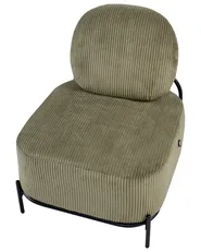 Armchair LUNDE Corduroy Green_1059374