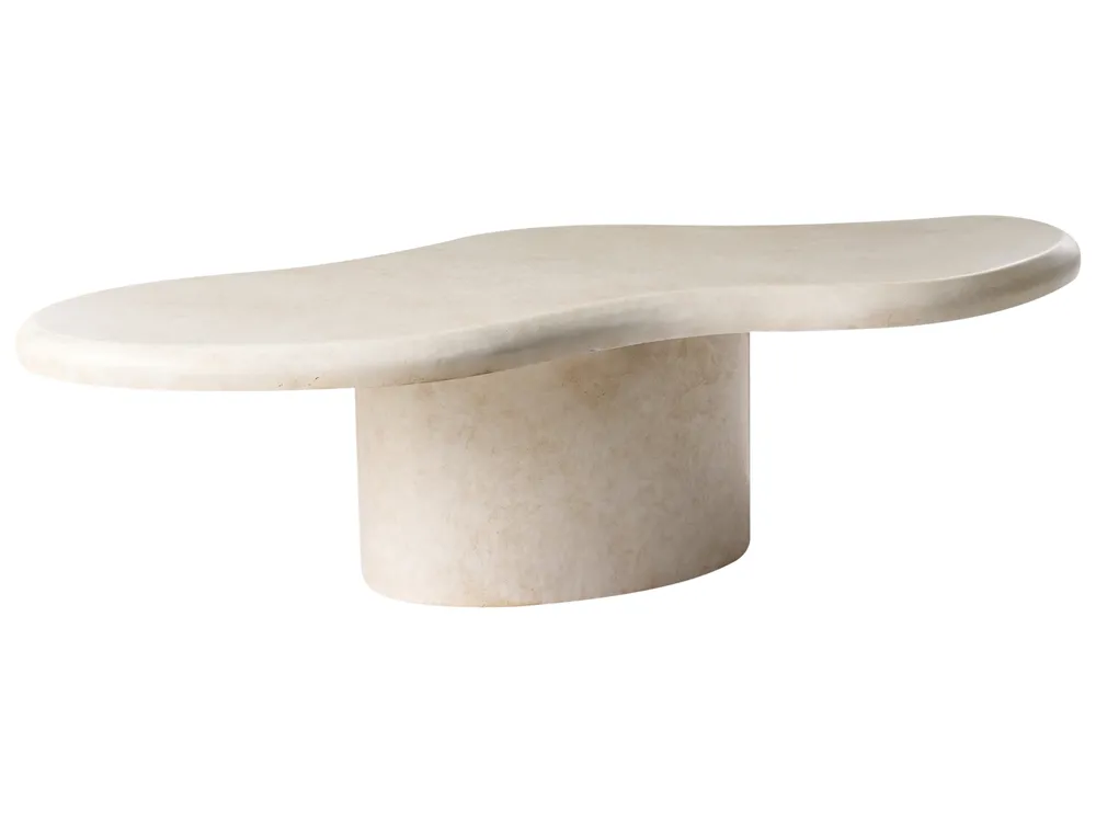 Stolik kawowy CONZA 57 cm 120 cm Beżowy