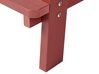 Garden Bistro Set Red ADIRONDACK_938590