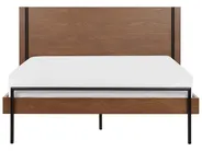 Cama LIBERMONT 140 x 200 cm Freixo escuro_1056066