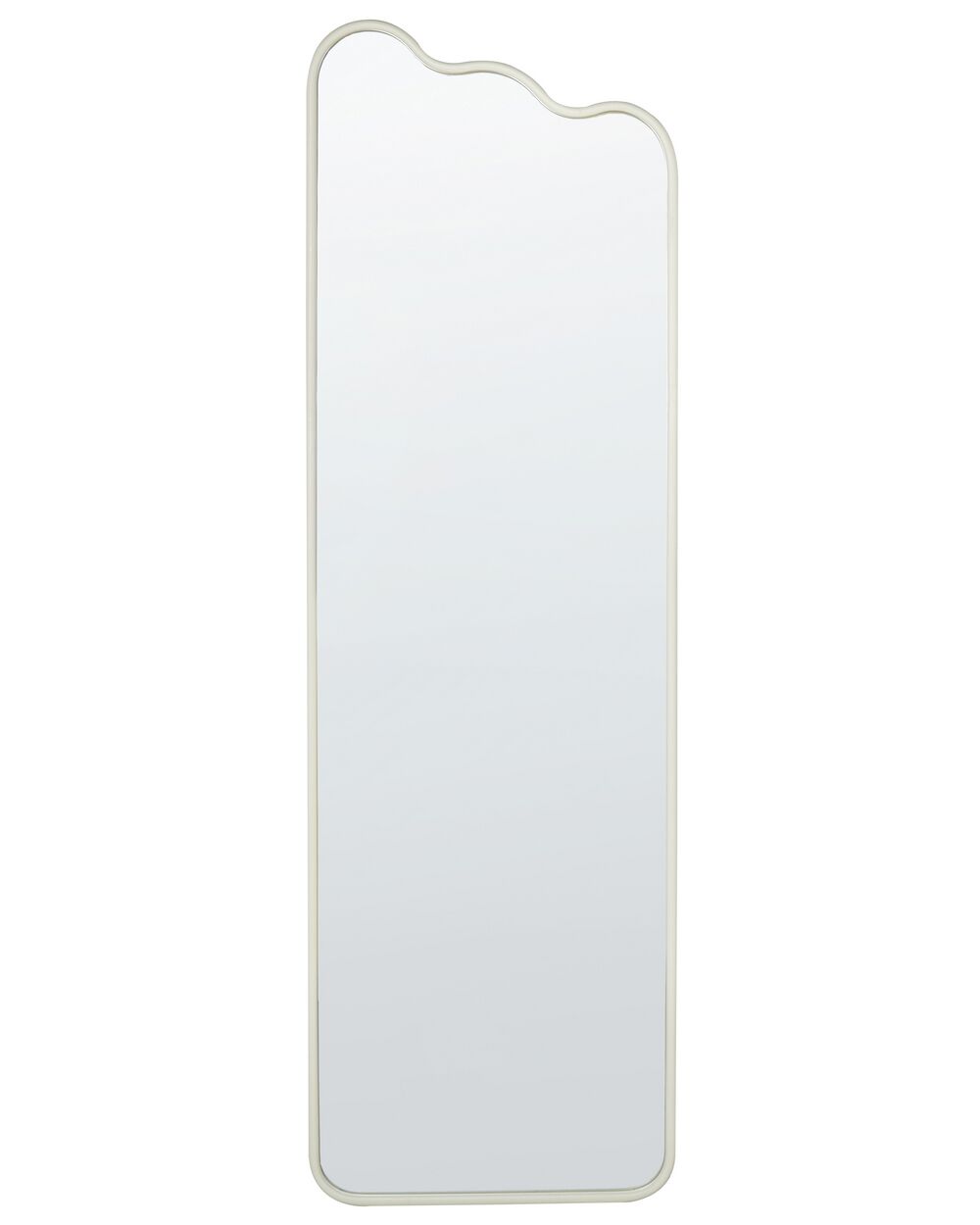 Väggspegel ABZAC 45 cm 145 cm Metall Off-White