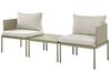 2 personers loungesofa grøn aluminium TERRACINA_863725