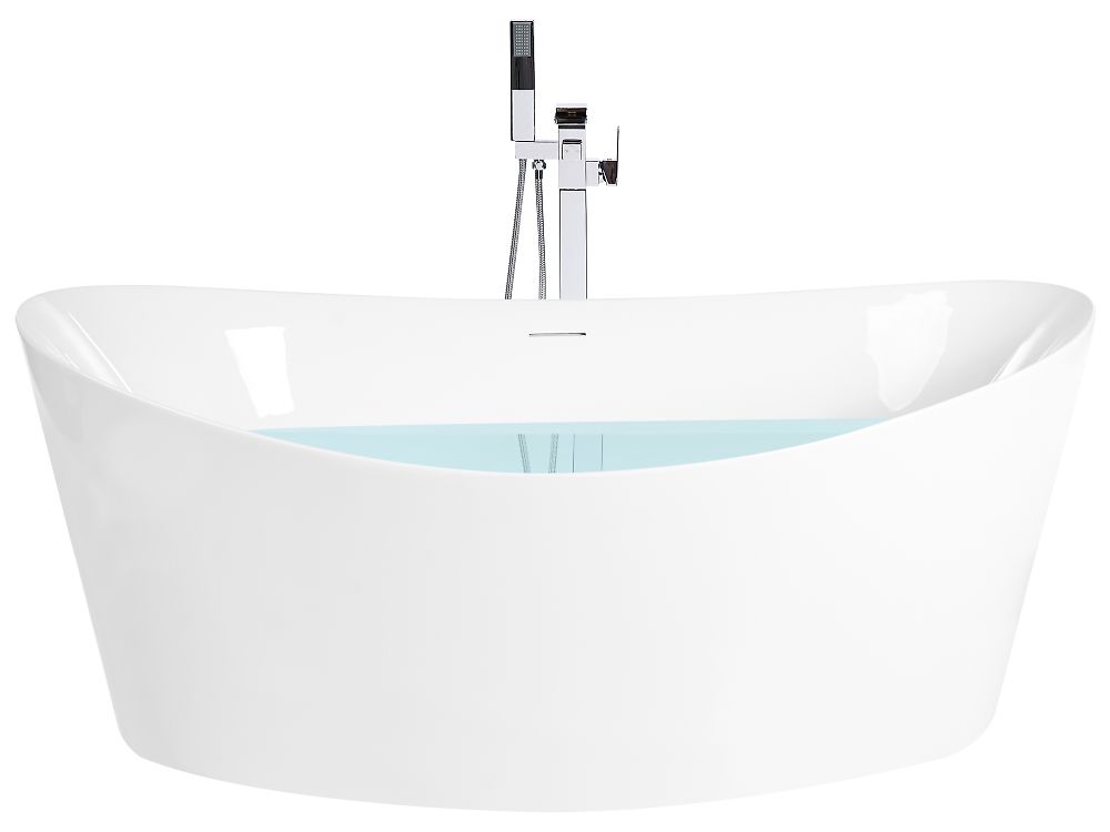 Freistehende Badewanne ADUANA 173 x 80 cm Weiss