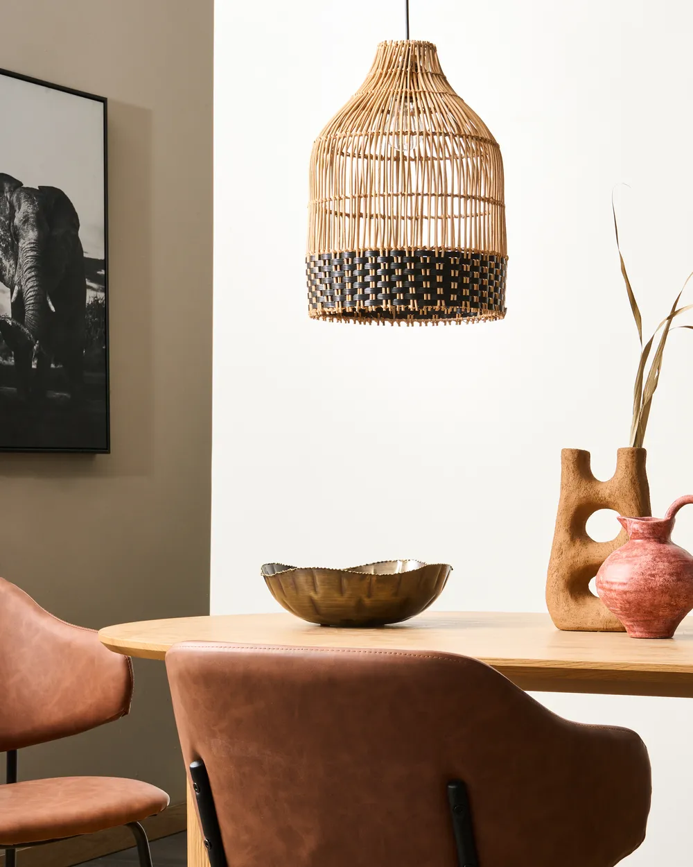 Pendant Lamp GILO Rattan Natural_995708