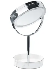 Specchio per make-up LED SAVOIE Bianco/Argento_847906