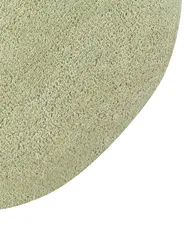 Rug KOKKINI Light Green ø 140 cm Wool_1059538