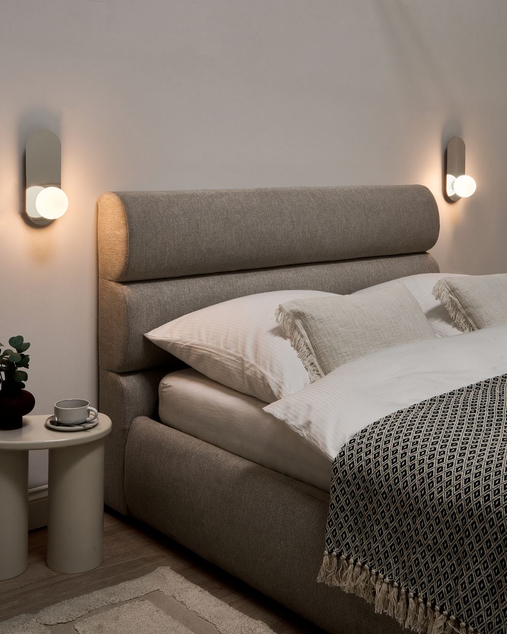 Sada 2 nástěnných lamp LEISI Stříbrná