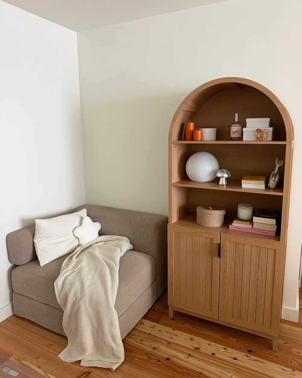 Meuble de rangement COOLAH 180 cm Marron clair_1154598