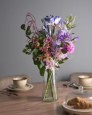 Ramo de flores artificiales ARGALO 80 cm Multicolor_1187199