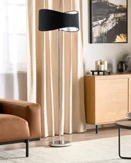 Lampa podłogowa CALVILLO Metal Srebrny_906183
