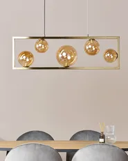 Lampadario GEEHI Metallo Ottone_868603
