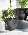Plant Pot TESALIA 49 cm Brown