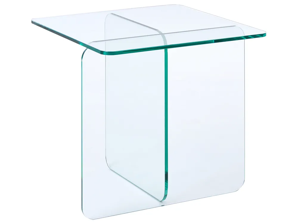 Side Table AMISK Tempered Glass Transparent_1032639