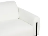 Living Room Set 4 Seater ASKIM Boucle White_918551