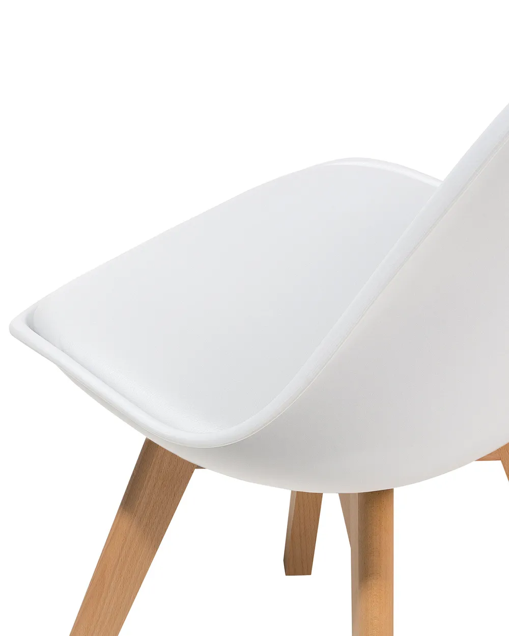 Set of 2 Dining Chairs DAKOTA II White_685375
