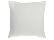 Set of 2 Decorative Cushions LOTUS 45 x 45 cm Cotton White Gold Black Plant Pattern_769526