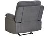 Fabric Manual Recliner Living Room Set Grey BERGEN II_934078