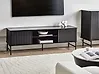 TV Stand GLASTONBURY Black