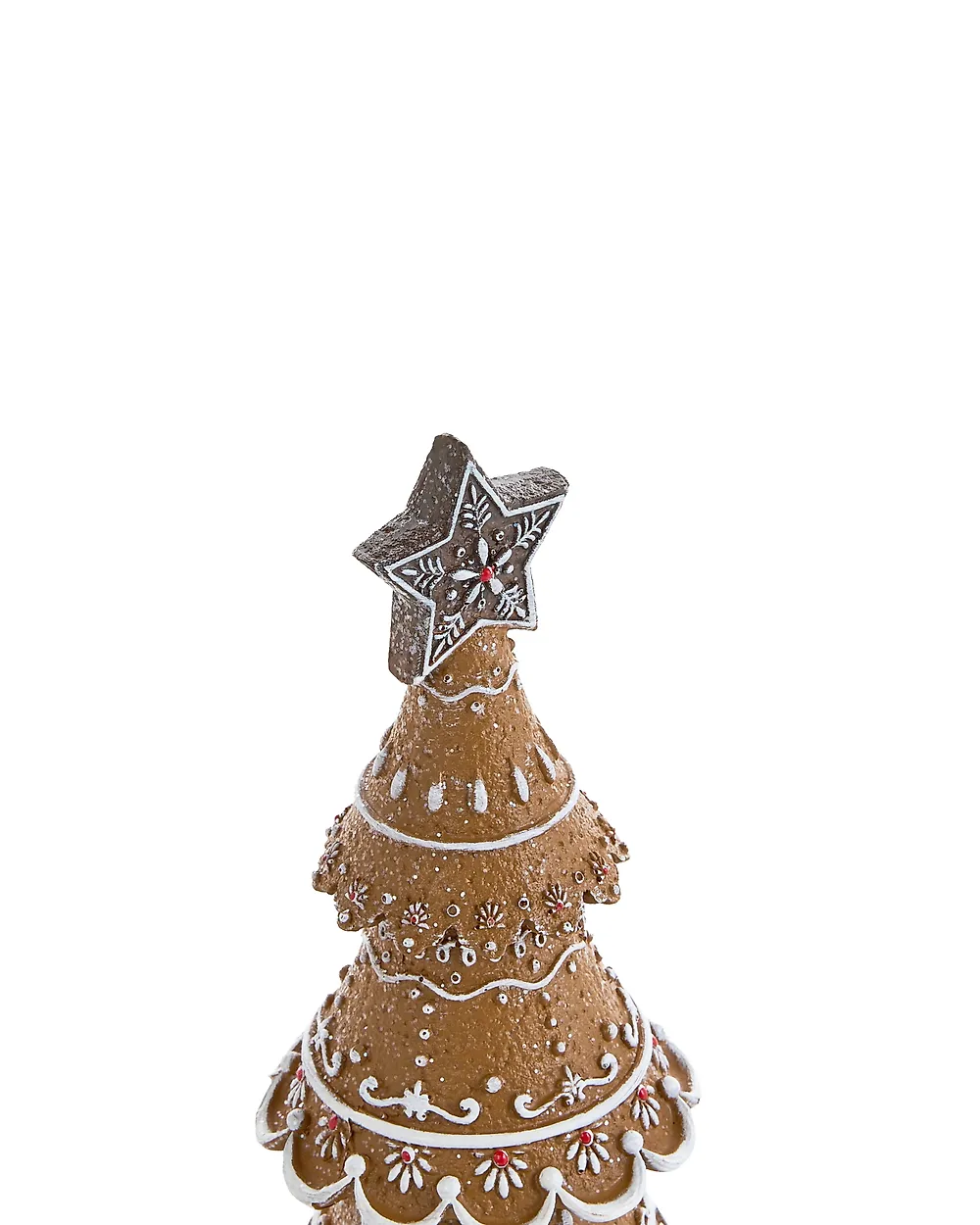 Lot de 2 décorations de Noël KOPPELO 33/42 cm Arbre de Noël Marron_1175649