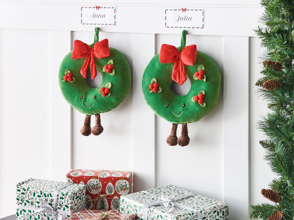 Set of 2 Decorative Cushions BONBON 45 x 45 cm Green