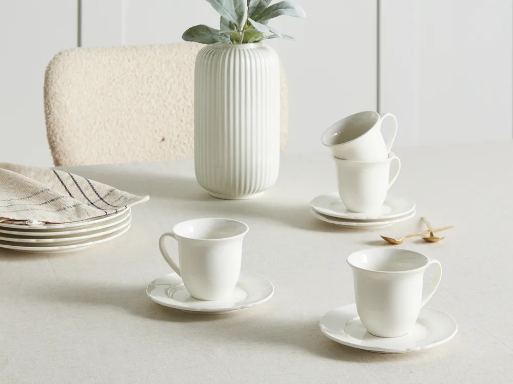IBILI - Set for windows Sapporo, bowl spoon 2 sticks, porcelain