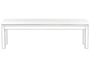 Bench Seat Pad Cushion TUSCANIA 157 x 34 cm Off-White_1133304