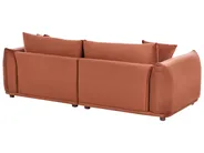 Sofa 3 Seater LUVOS Velvet Golden Brown_970463