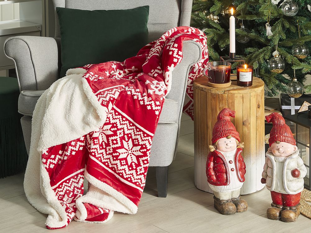 Blanket VANTAA 150 x 200 cm Red