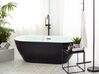 Badewanne freistehend schwarz oval 180  x 80 cm CARRERA_798786