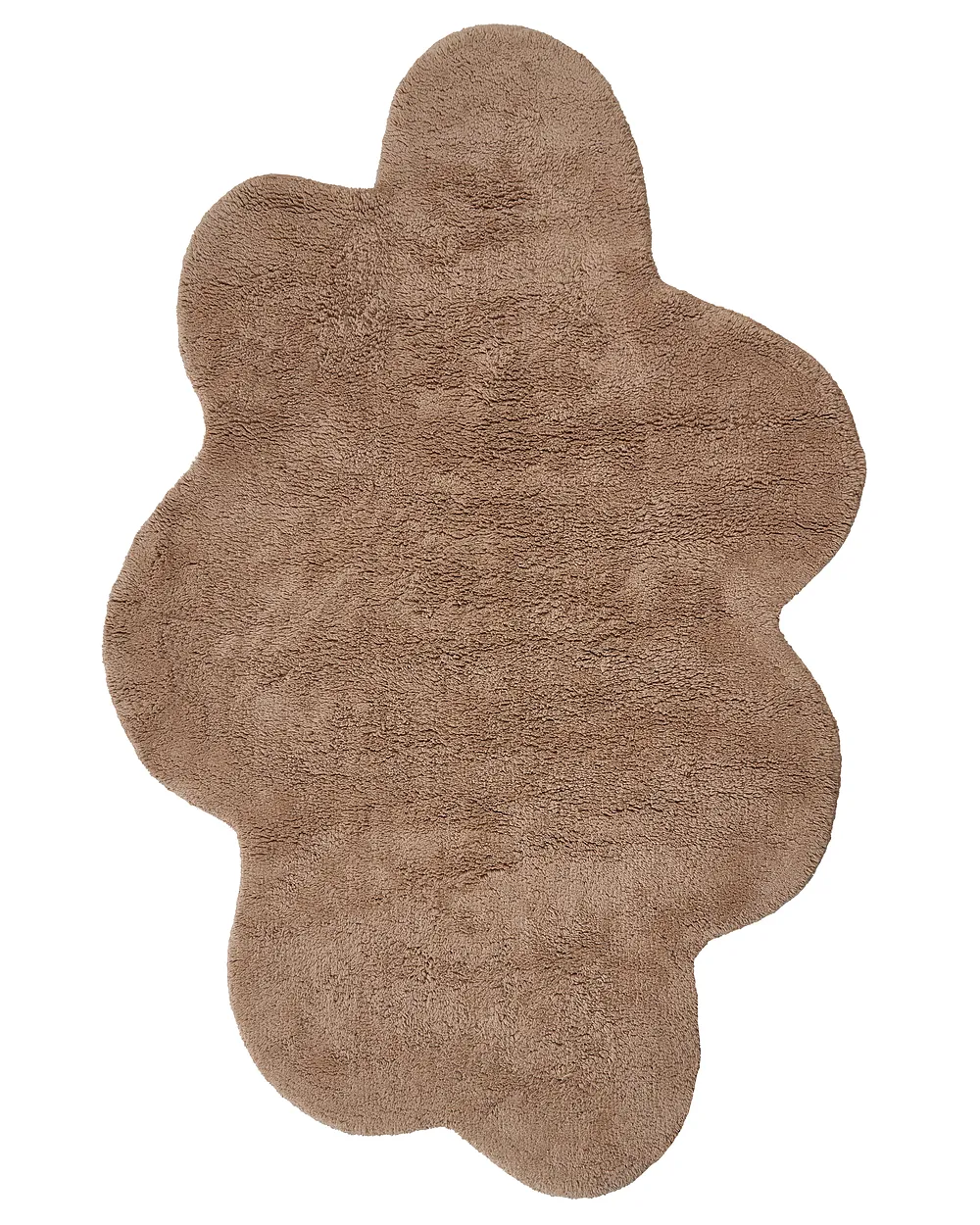Tappeto per bambini HODKA  Marrone chiaro 80 x 120 cm Cotone con cuscino_1154978