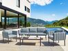 5 Seater Garden Sofa Set Dark Grey SKALA_934666