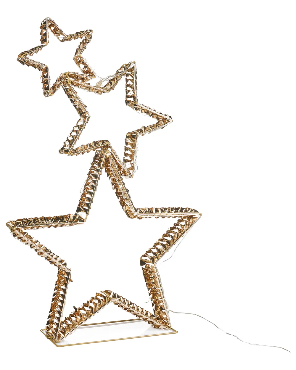 Outdoor Decoration LED BURESO 80 cm Star Gold_1015606