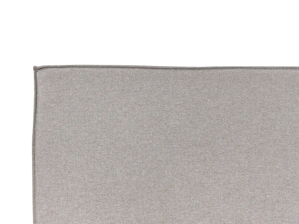 Ottoman Bed MOISSAC Fabric Light Grey 180 x 200 cm (EU Super King)_873972