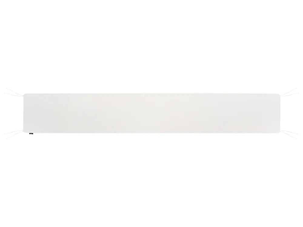 Bench Seat Pad Cushion MONSANO 168 x 35 cm Off-White_1133426