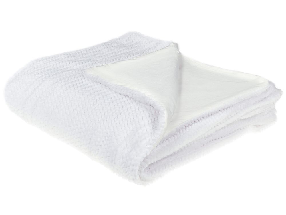 Kuscheldecke BJAS 200 x 220 cm Weiss