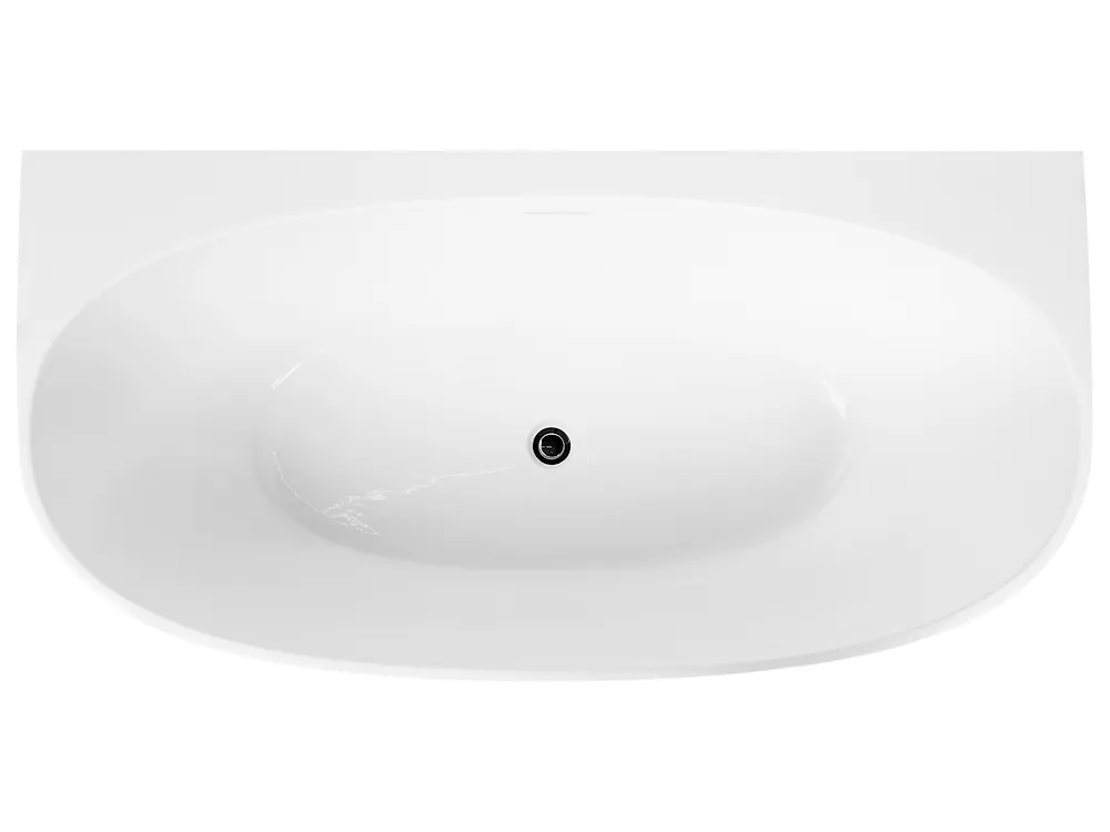 Baignoire adossée au mur PARNAIBA 160 x 80 cm Blanc_1168371