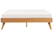Bed without Headboard BERRIC 160 x 200 cm (EU King Size) Natural Ash Wood_912535