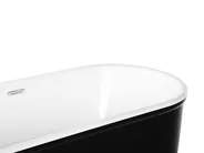 Vasca da bagno freestanding PINEL 170 x 80 cm Nero_812581