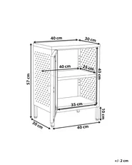 Storage Unit MATAUR Metal Black_1037680