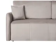 Divano letto 3 posti EGGE Velluto Tortora_1020999