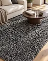 Shaggy Rug CIDE Black/ White 200 x 300 cm