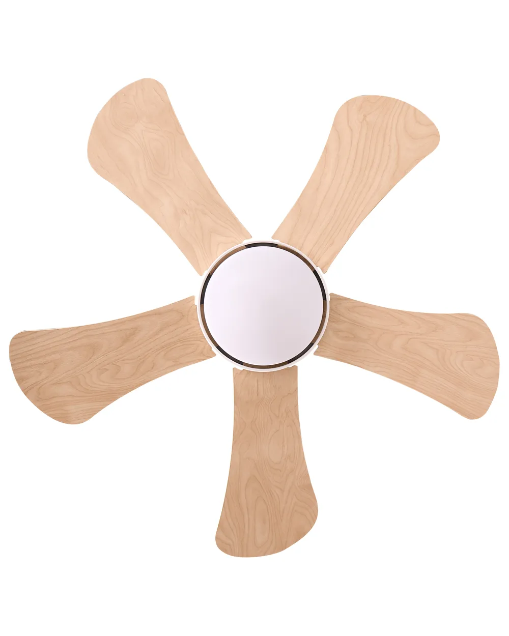 Deckenventilator mit Licht BIVENS mit Fernbedienung LED Hellbeige_1133269