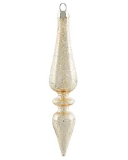 Zestaw 50 bombek SPARKLE Szkło Czerwony/ złoty_1027950
