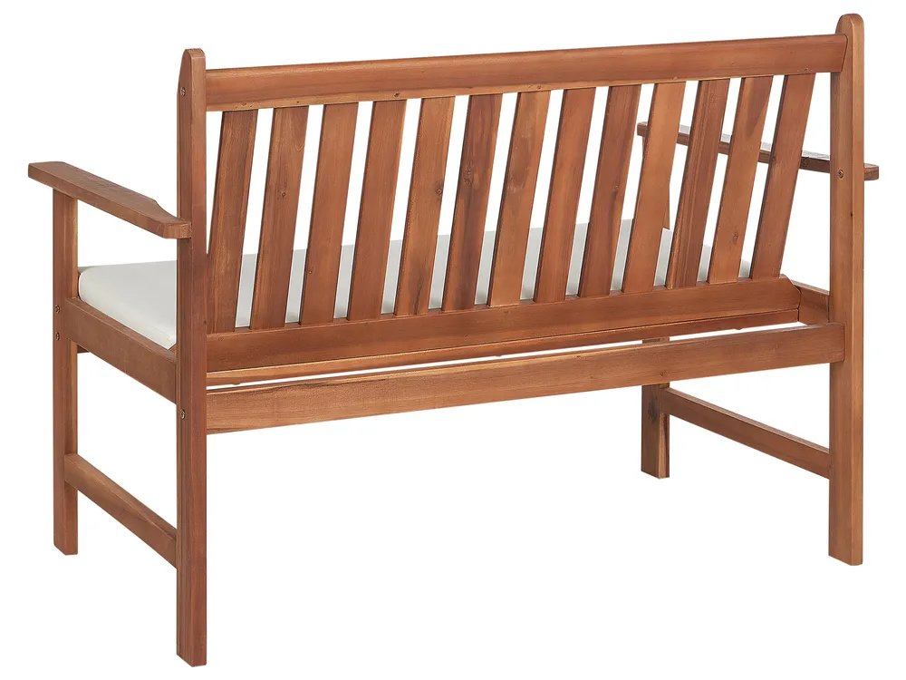 Set da giardino con tavolo 4 posti ALTIDONA Legno d'acacia Bianco sporco_922434
