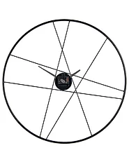 Wall Clock TUITAN Black_1182657