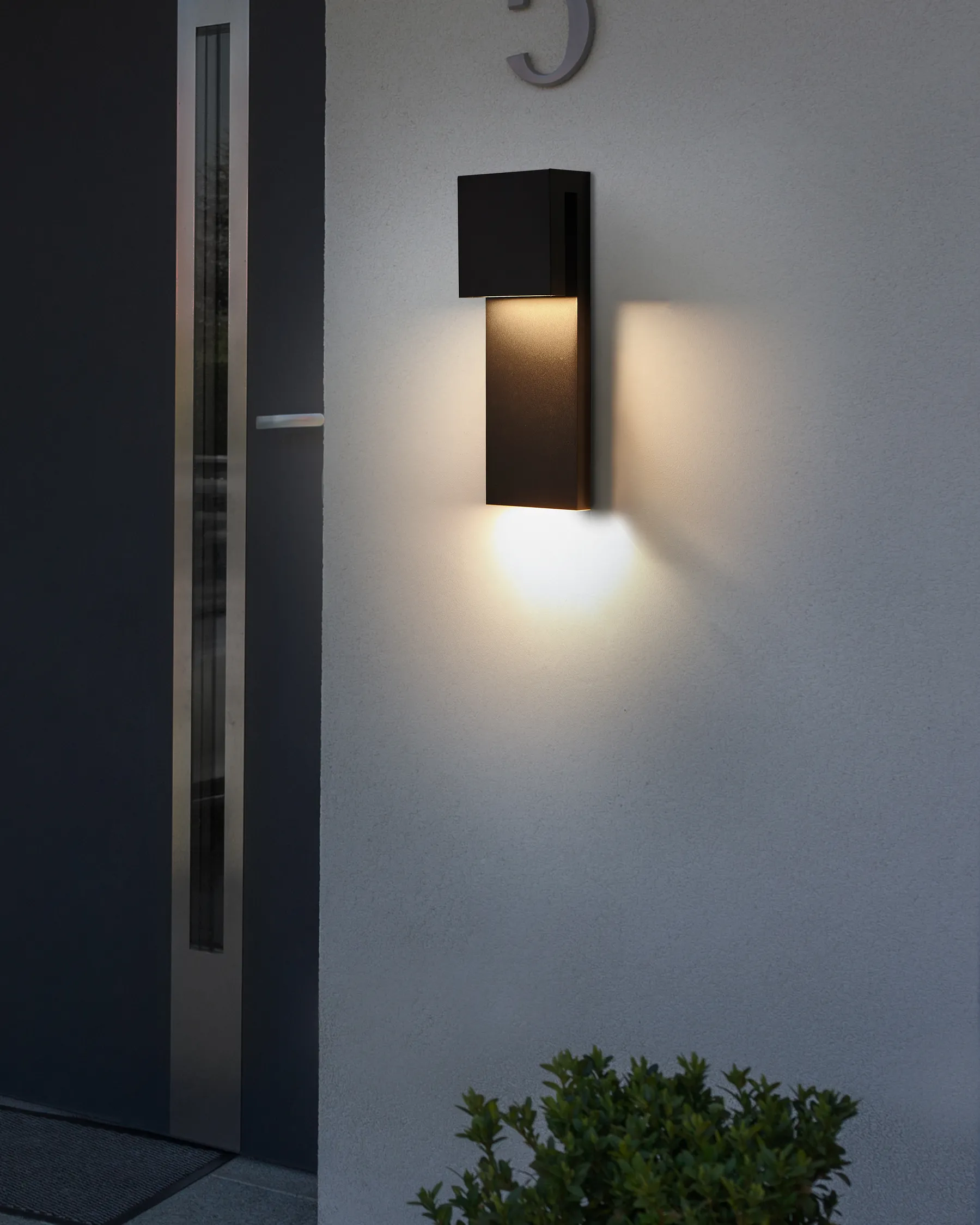 Outdoor LED Wall Light LIMONLU Black_985712
