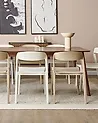 Set of 2 Dining Chairs SOMERS Beige
