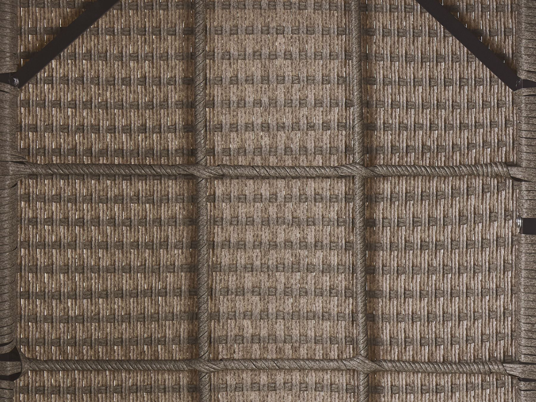 Zestaw ogrodowy z technorattanu 5-osobowy beżowoszary FONTI_820263